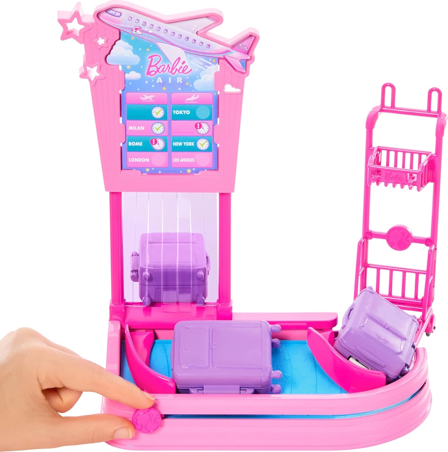 Barbie Bagaj Teslim Noktası Oyun Seti JMJ49